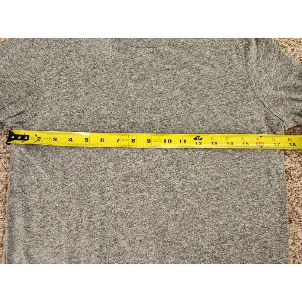AG ADRIANO GOLDSCHMIED Women's T Shirt Size Medium Gray Crew Neck - Picture 5 of 6
